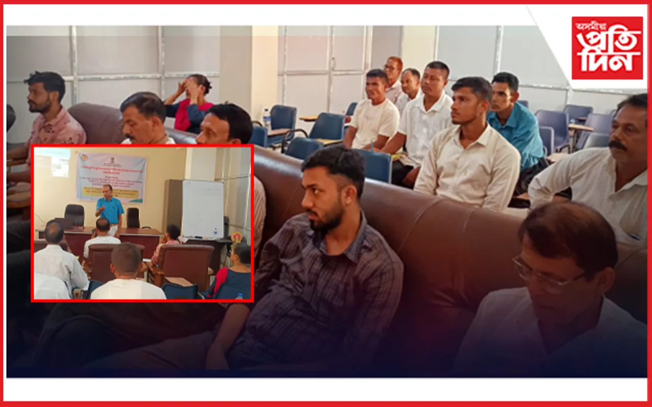 খানাপাৰাত 'এফপিঅ' এণ্ড এণ্টাৰপ্ৰেনাৰশ্বিপ ডেভেলপমেণ্ট' সন্দৰ্ভত প্ৰশিক্ষণ